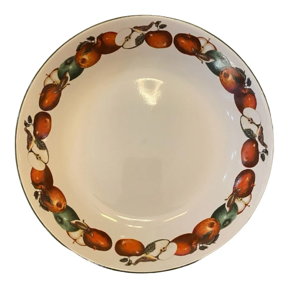 Set of 3 Oneida Majesticware Apples & Warblers Bowls 8